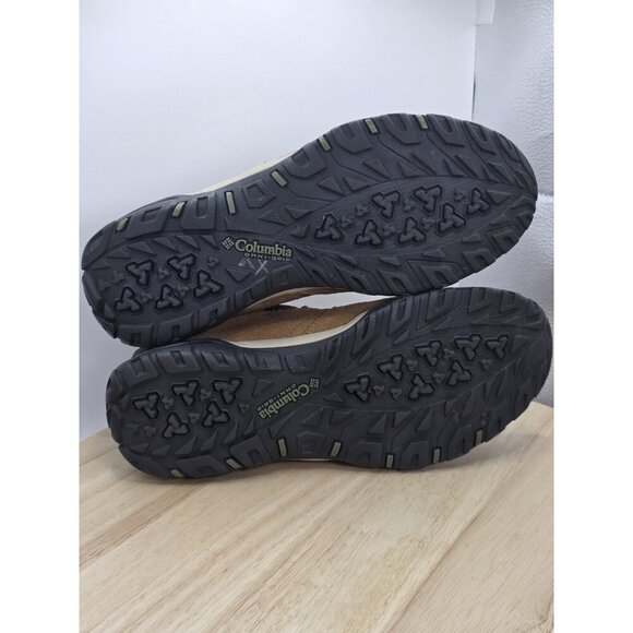 Columbia Women's Mount Carmel Low Waterproof Hiking Shoes, Brown Suede Size 9 - Picture 8 of 9